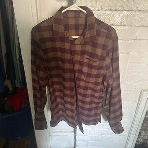 Lululemon Buttonup flex shirt